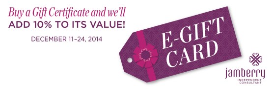 gift certificates large